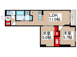 仮）江戸川区江戸川5丁目PJの物件間取画像